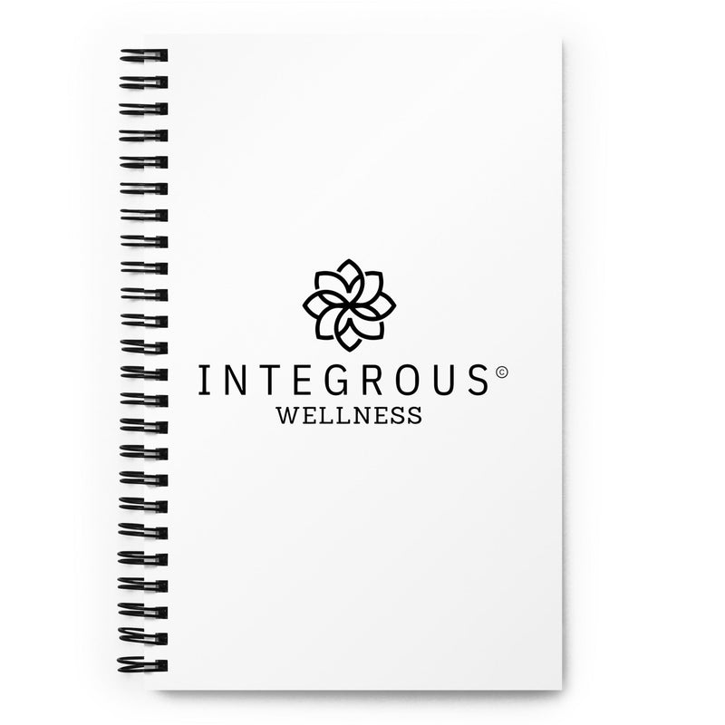 Integrous Wellness Spiral notebook