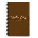 Embodied By Dance Spiral notebook