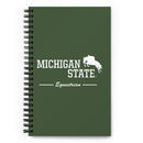 Cuaderno espiral de la Universidad Estatal de Michigan