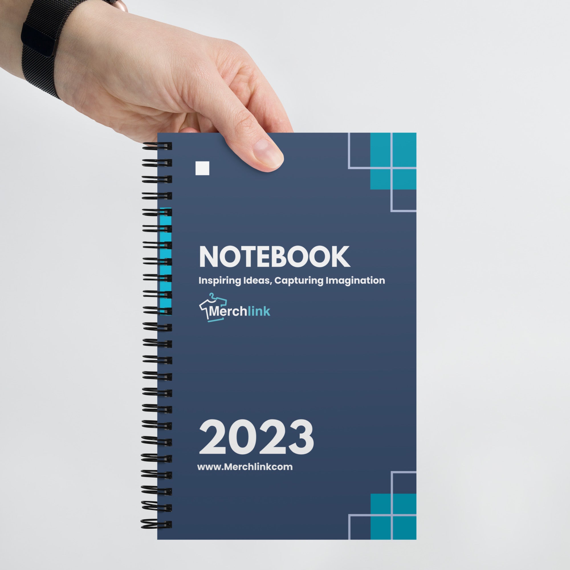 Cuaderno espiral Merchlink v2