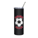 Saranac Soccer Stainless steel tumbler