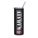 AAU Karate Stainless steel tumbler