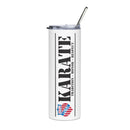 AAU Karate Stainless steel tumbler
