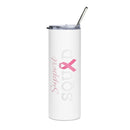 teamCarrie Stainless steel tumbler