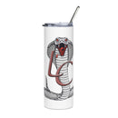 Lockport Cobras Stainless steel tumbler