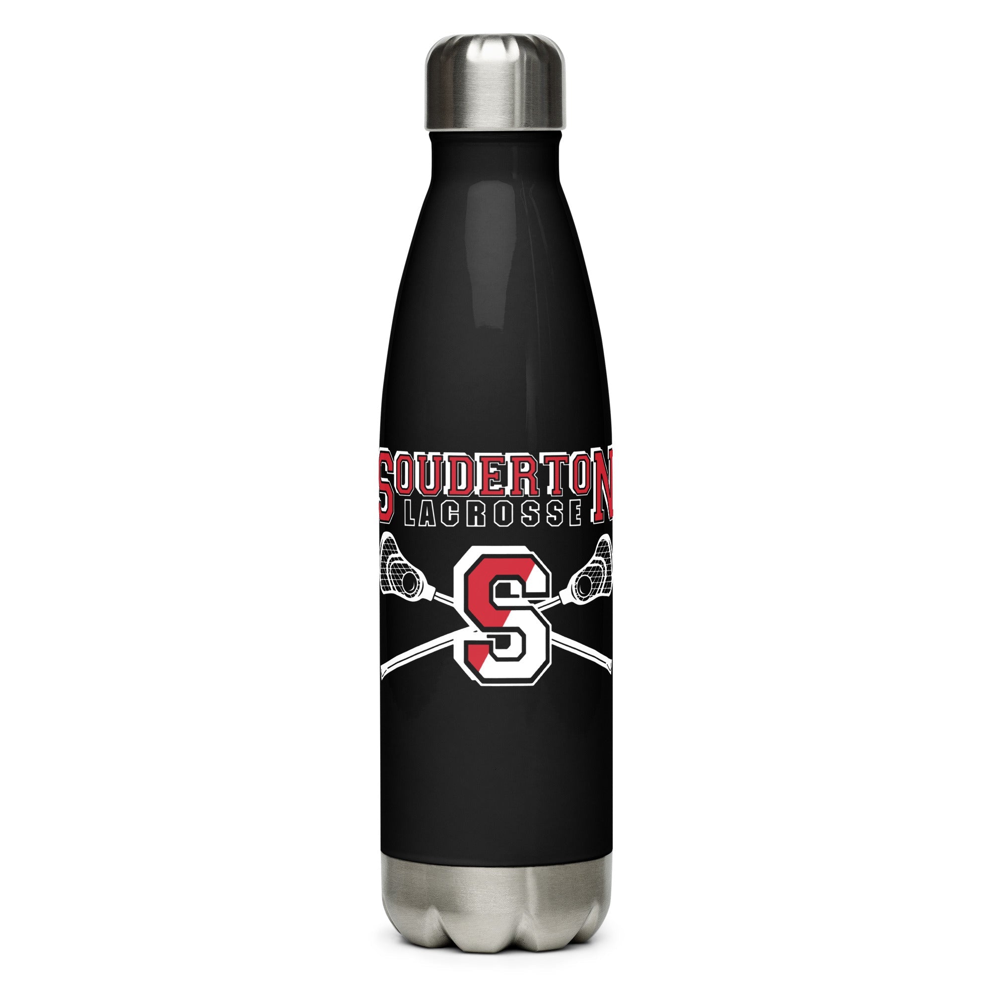 Botella de agua de acero inoxidable Souderton Lacrosse