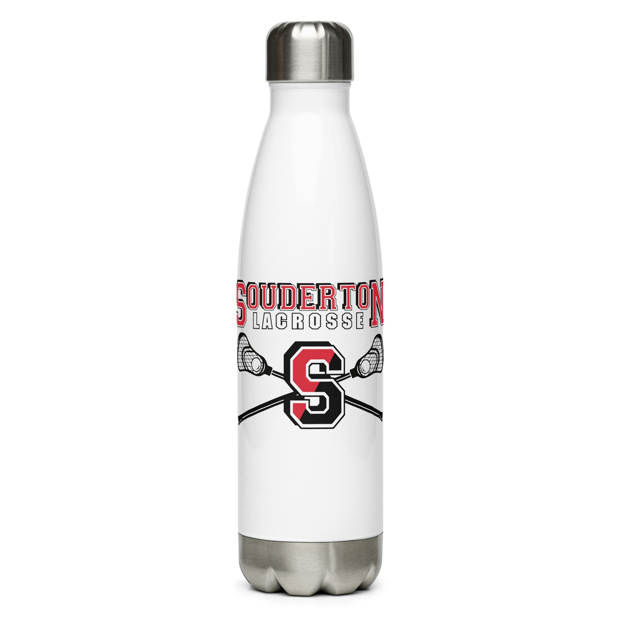 Botella de agua de acero inoxidable Souderton Lacrosse