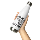 Bridgewater Basketball Stainless Steel Water Bottle