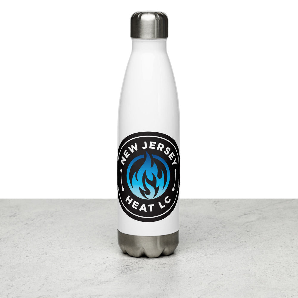 NJ Heat Lacrosse Stainless Steel Water Bottle