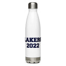 Mountain Lakes Swimming Stainless Steel Water Bottle