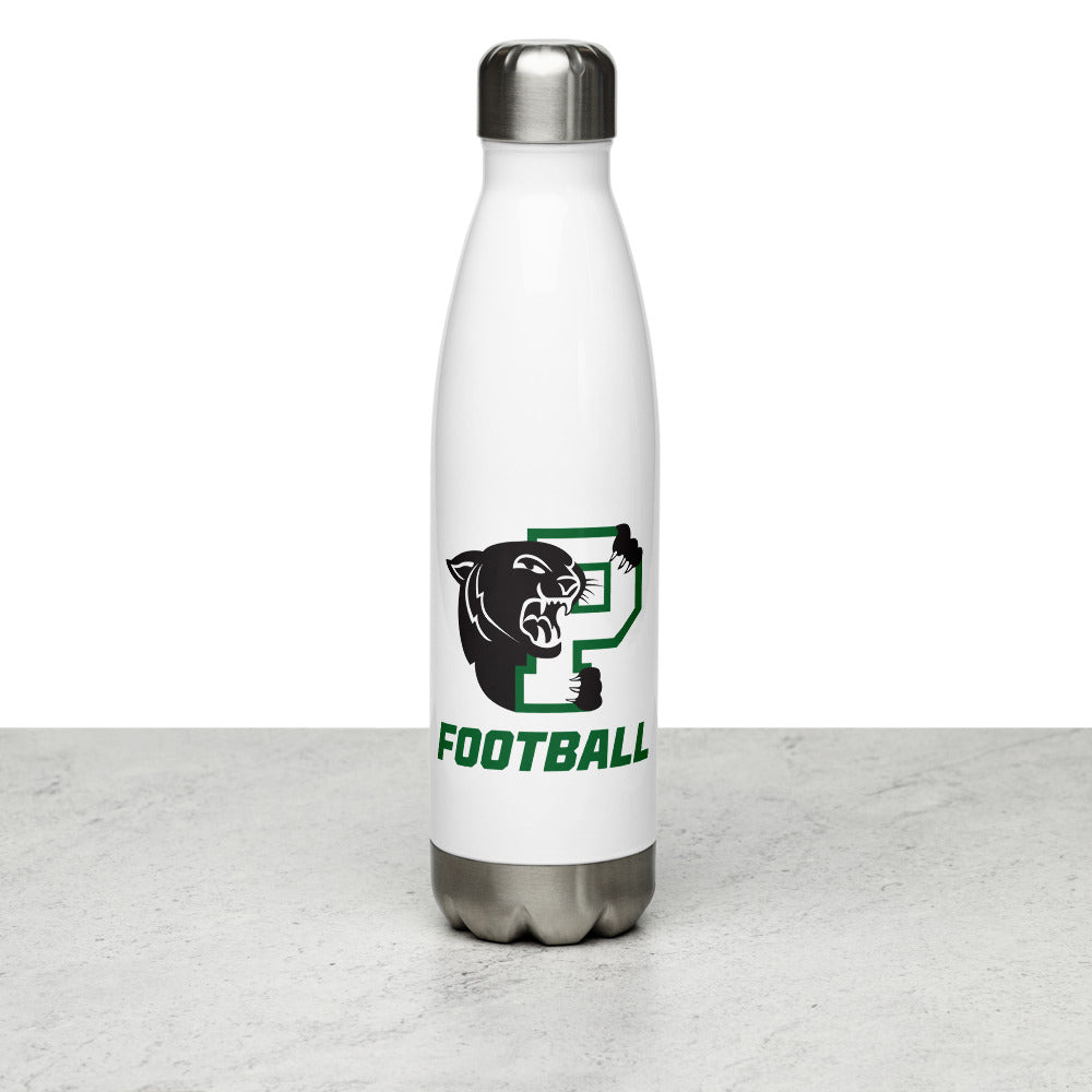 Palmer Football Stainless Steel Water Bottle