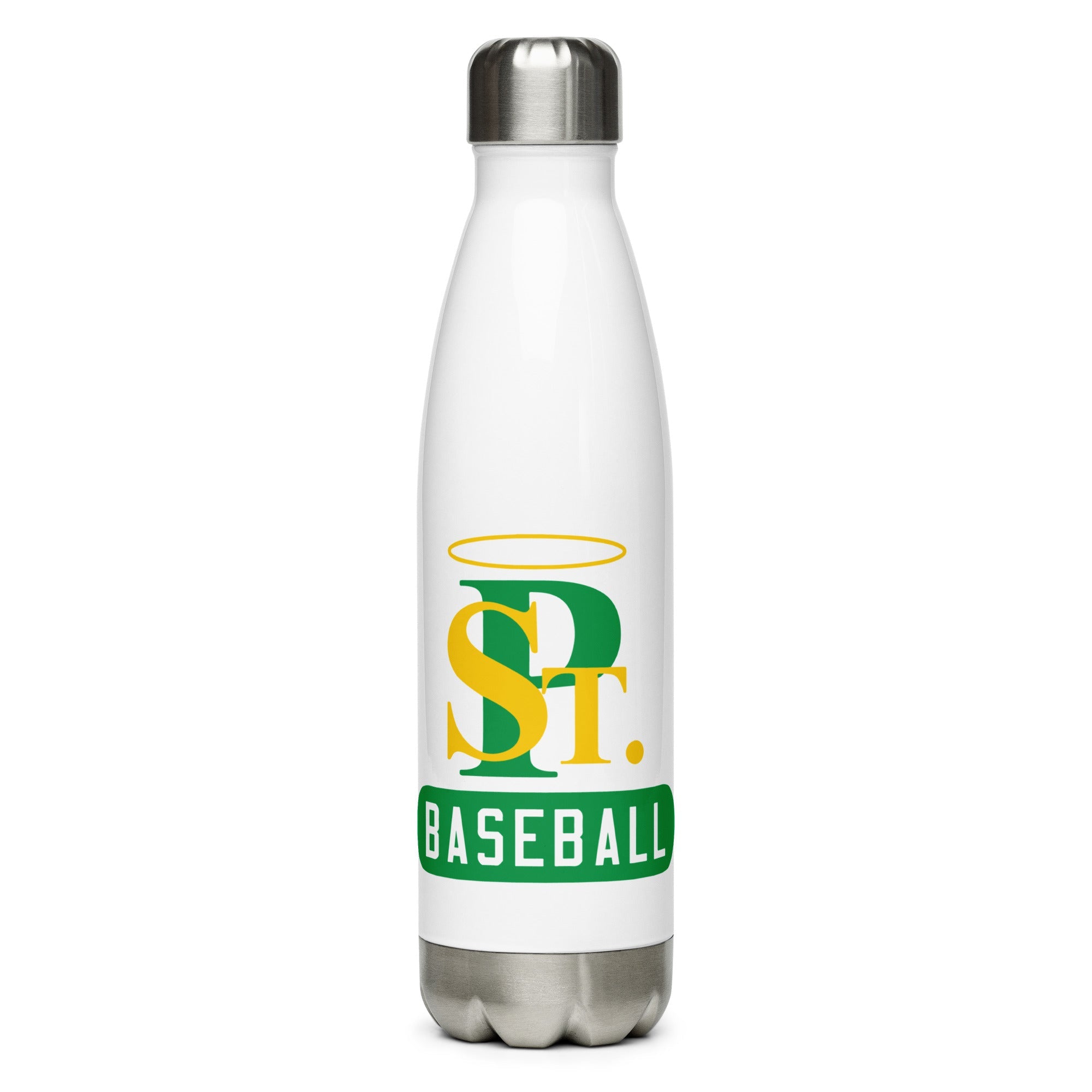 SPCYO Baseball Stainless Steel Water Bottle