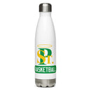 Botella de agua de acero inoxidable con diseño de baloncesto de SPCYO