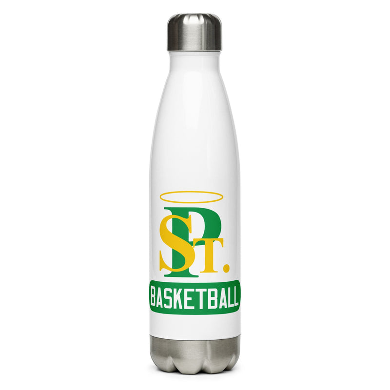 Botella de agua de acero inoxidable con diseño de baloncesto de SPCYO