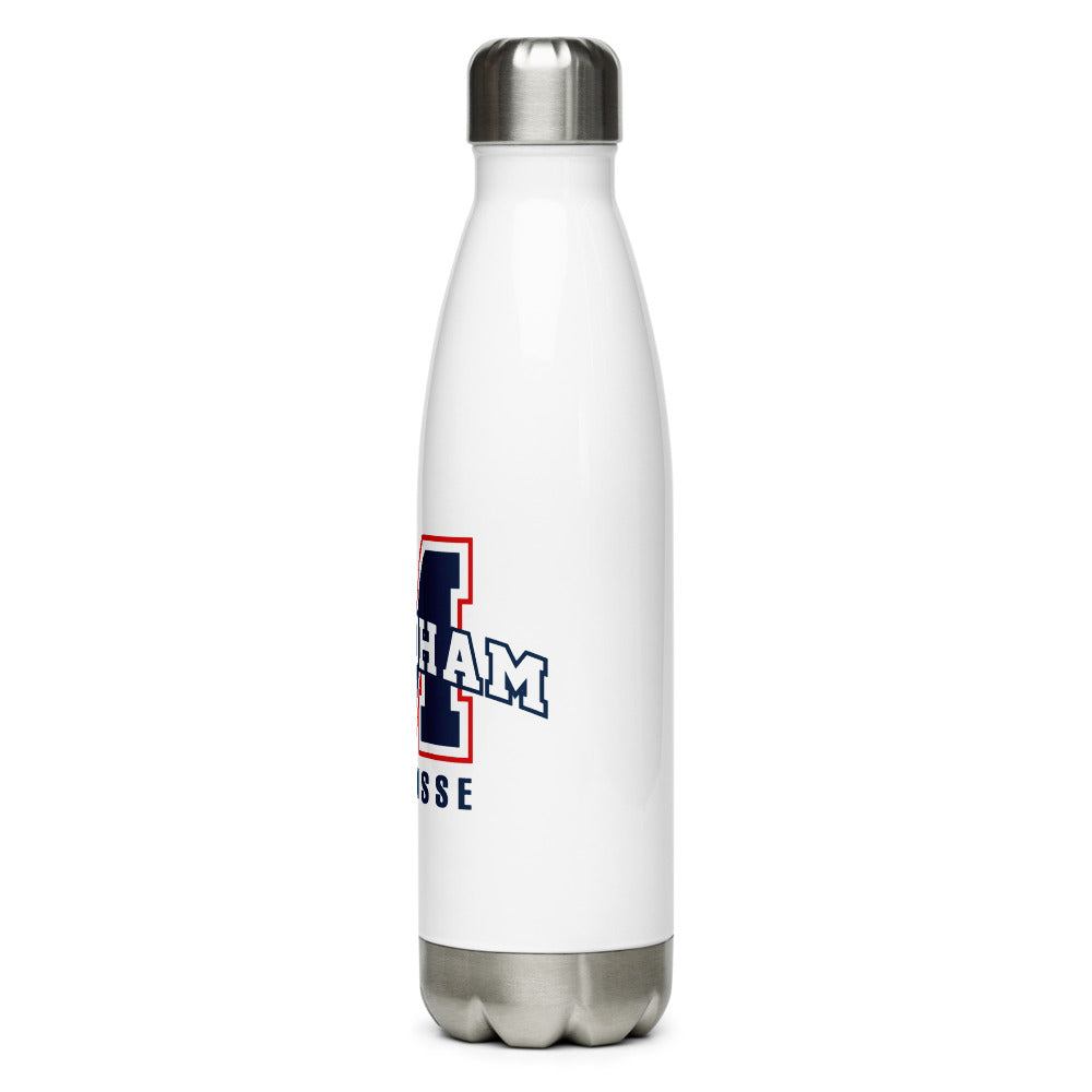 Mendham HS Girls Lacrosse Stainless Steel Water Bottle