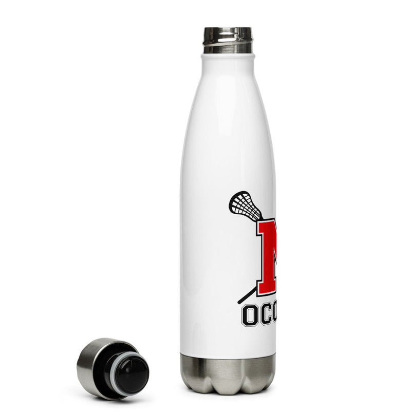 NOHS Lacrosse Stainless Steel Water Bottle