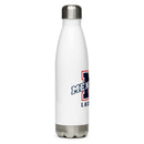 Botella de agua de acero inoxidable para lacrosse de niñas de la escuela secundaria Mendham