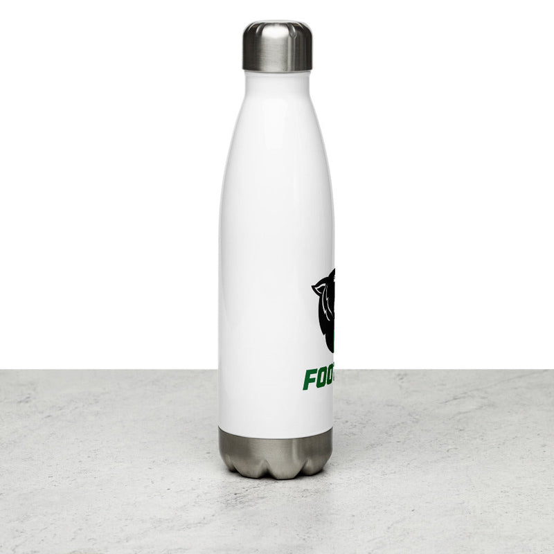 Palmer Football Stainless Steel Water Bottle