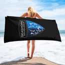 Seashore Soccer League Beach Towel