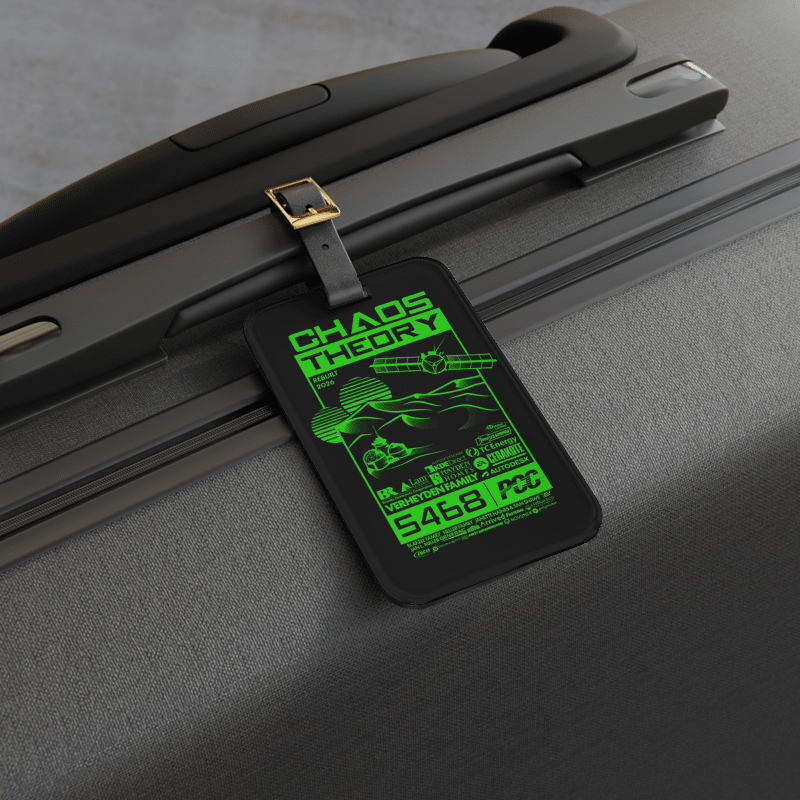 Chaos Theory Luggage tag