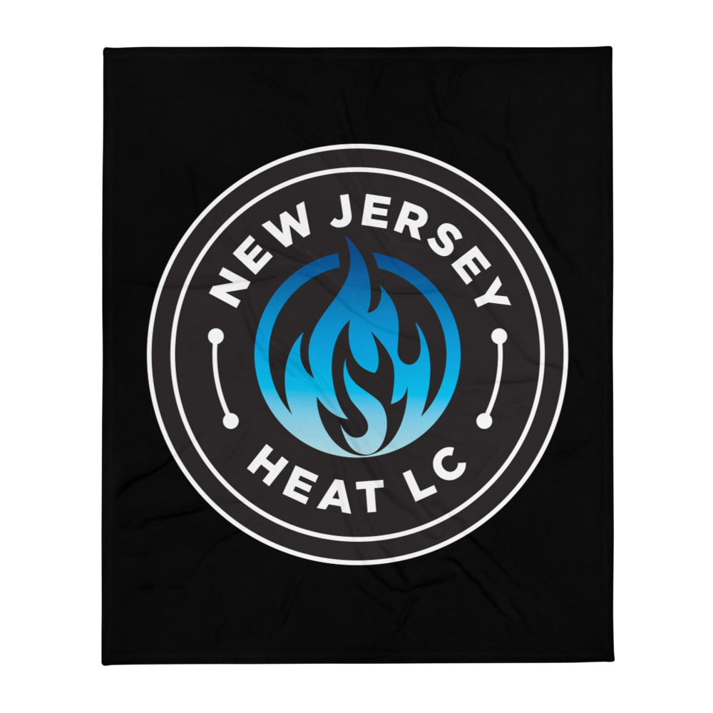 NJ Heat Lacrosse Throw Blanket