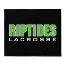 Manta de lacrosse Margate Riptides, color negro