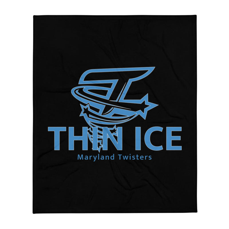Twisters Thin Ice Throw Blanket