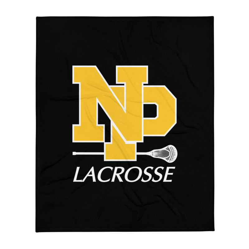 NPHS Lacrosse Throw Blanket