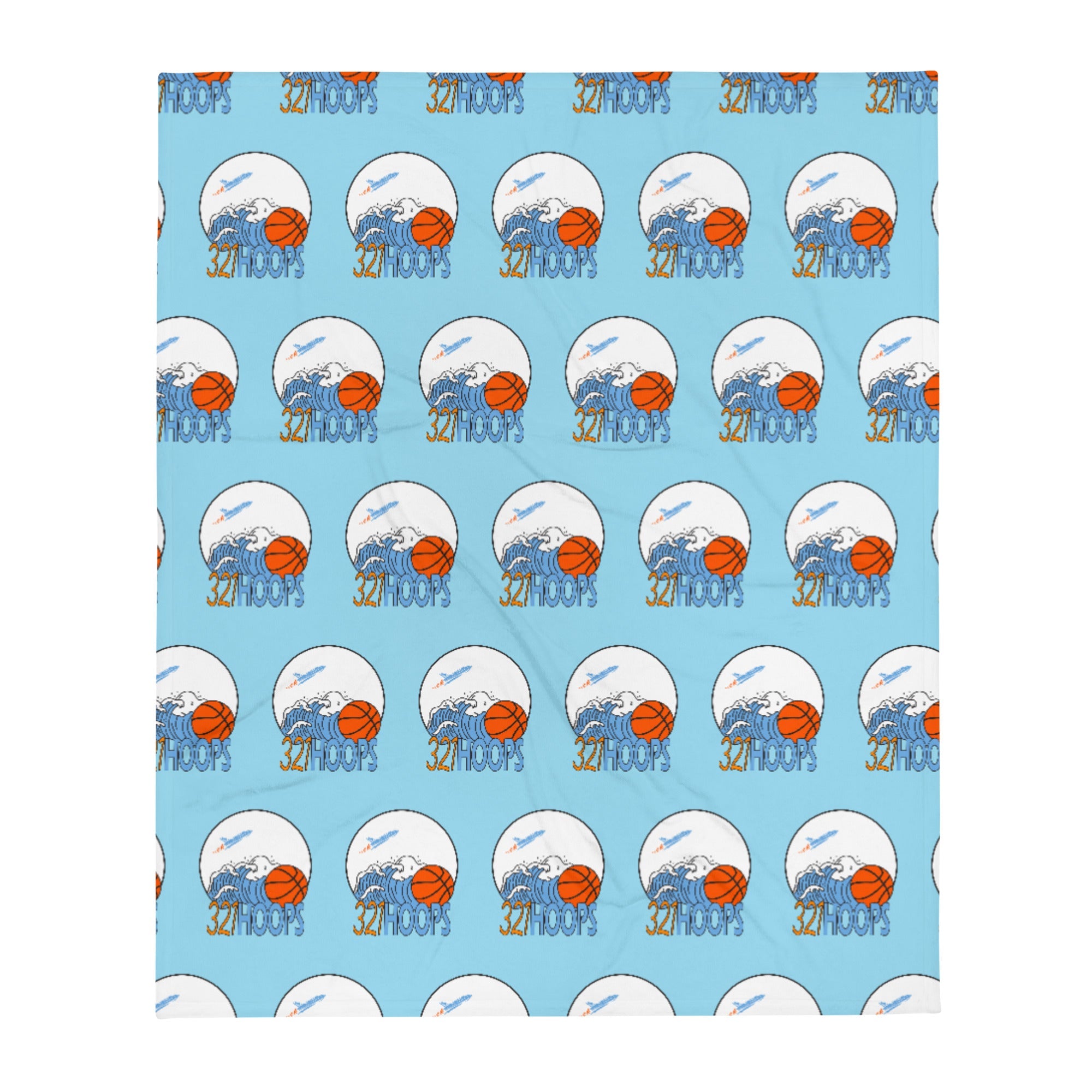 321HOOPS Throw Blanket