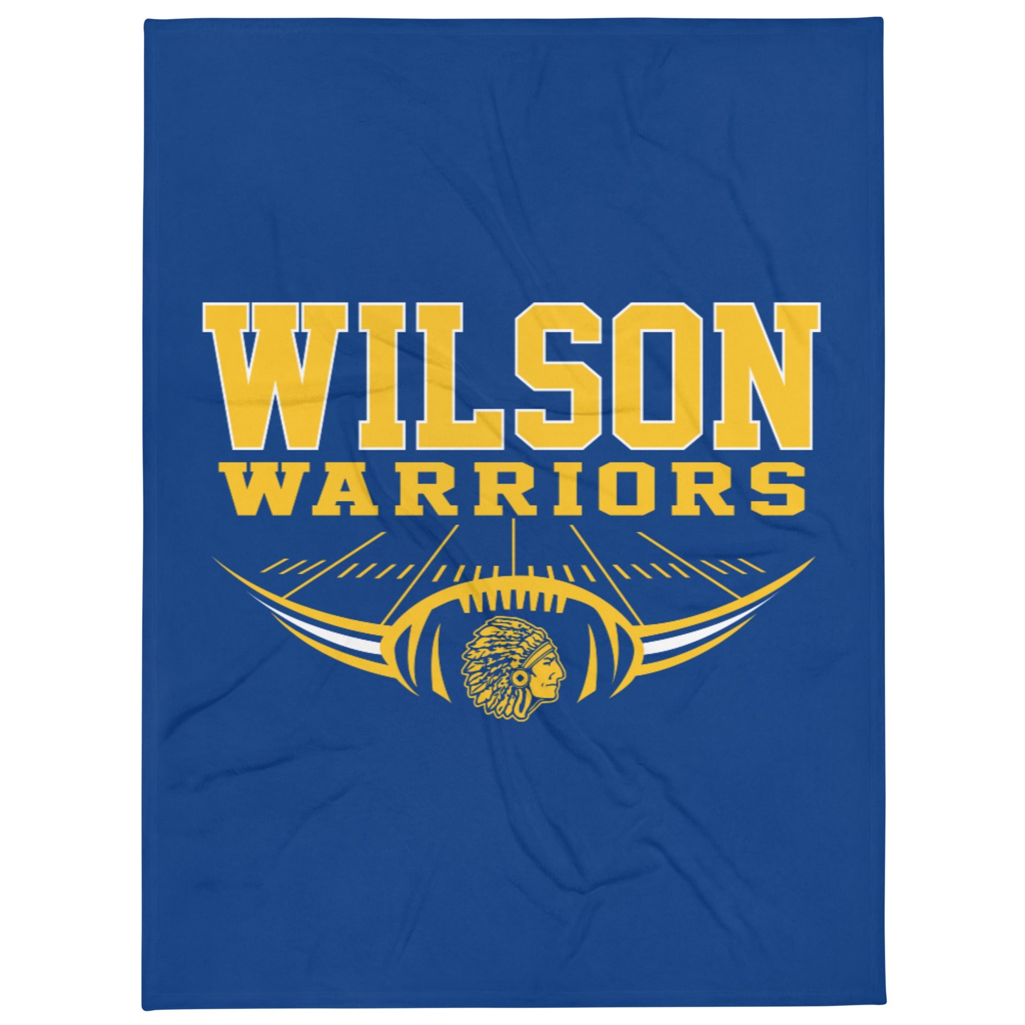 Wilson Football Throw Blanket