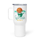 Splash Bros Travel mug with a handle