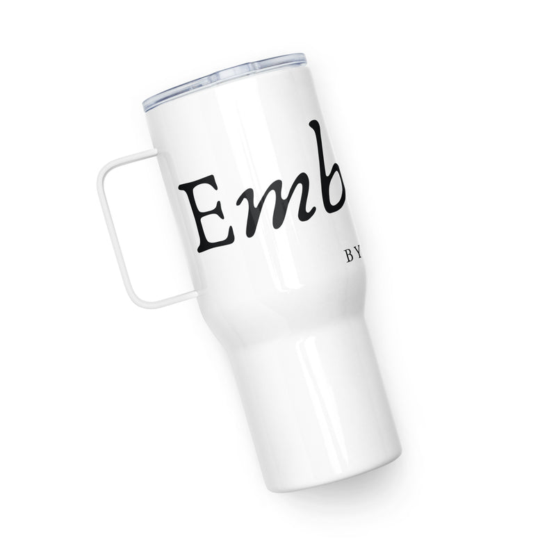 Embodied By Dance Travel cup mug with a handle