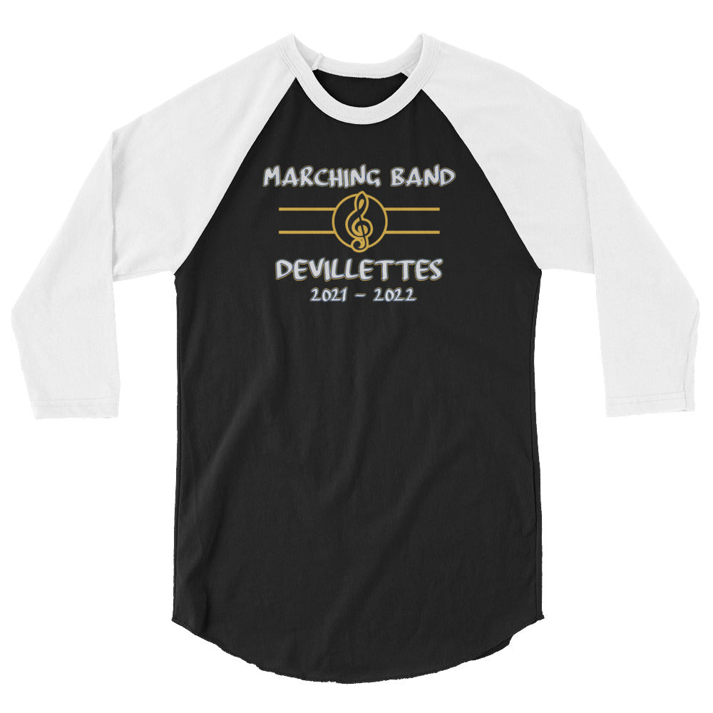 Devillettes 3/4 sleeve raglan shirt