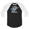 B-Jays Baseball 3/4 sleeve raglan shirt Logo 2