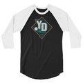 Yard Dogs 3/4 sleeve raglan shirt Logo 2
