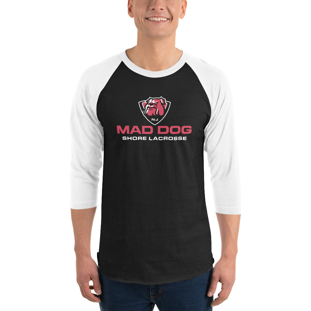 MD Shore Lacrosse 3/4 sleeve raglan shirt