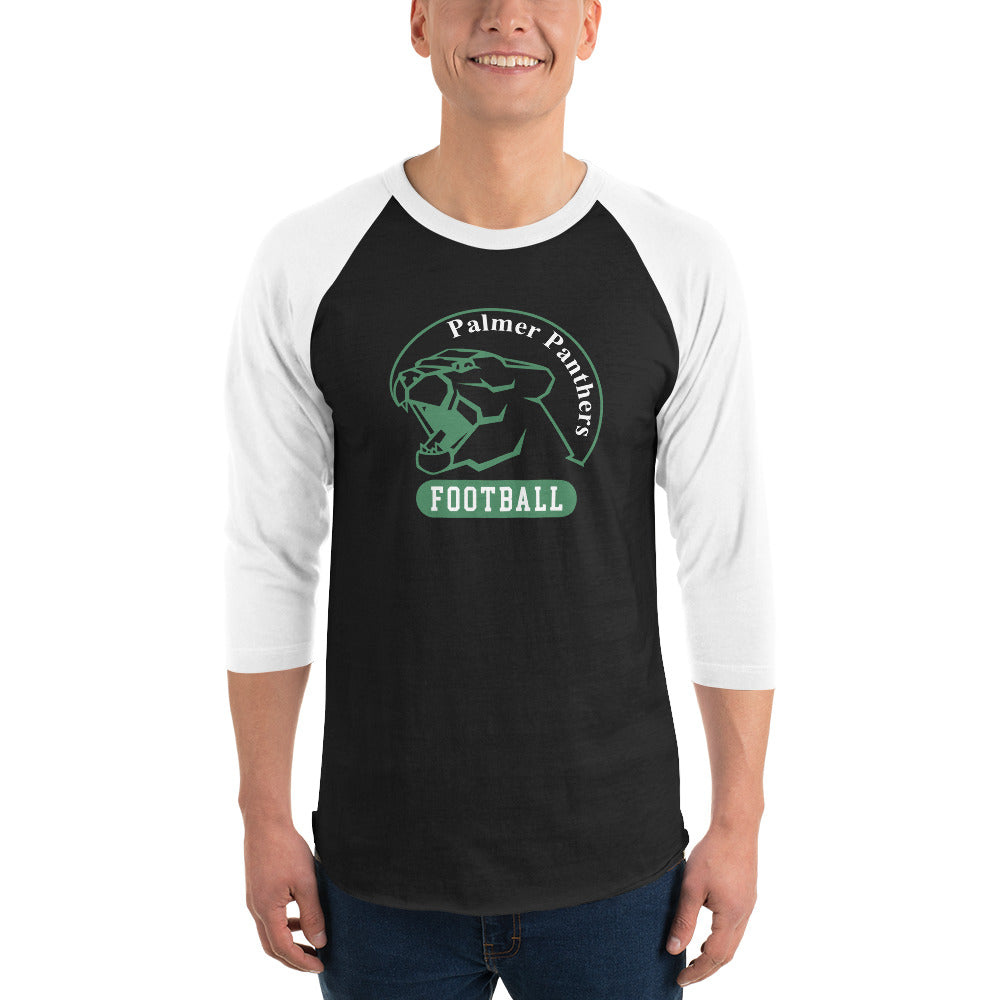 Palmer Football 3/4 sleeve raglan shirt