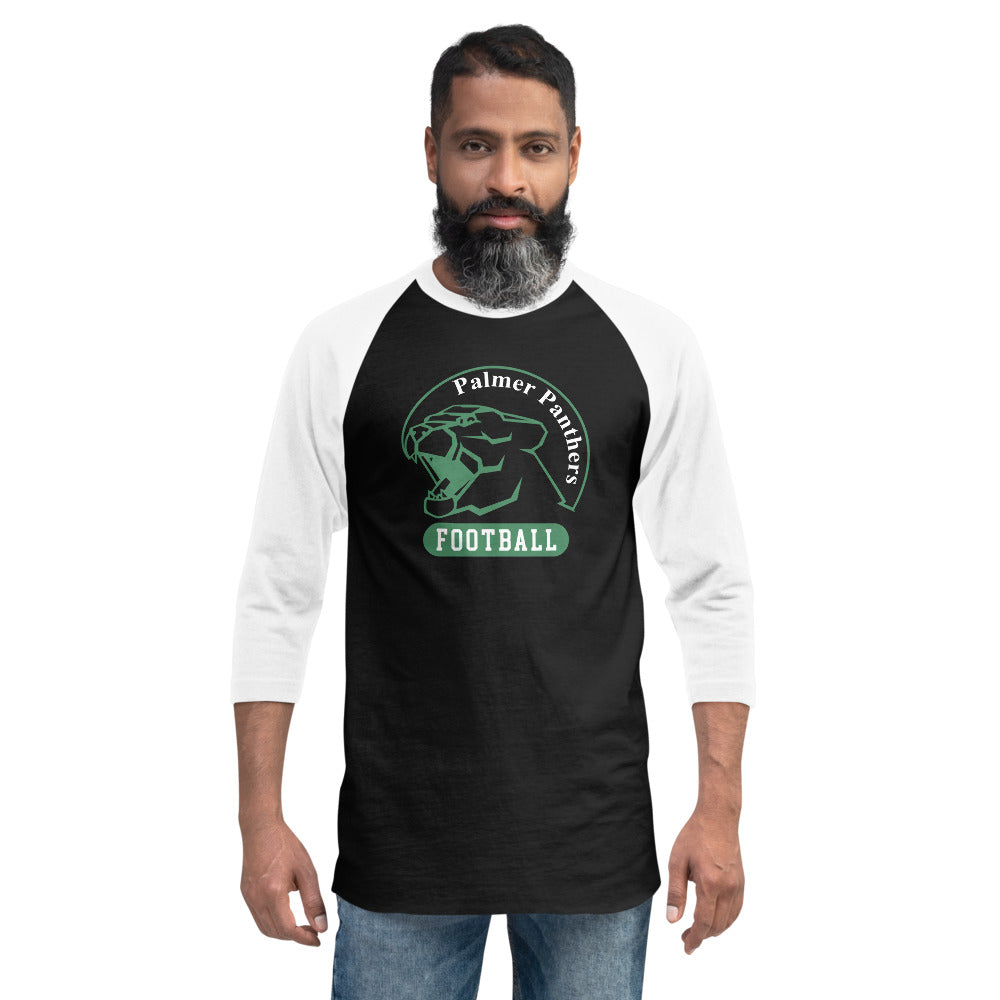 Palmer Football 3/4 sleeve raglan shirt