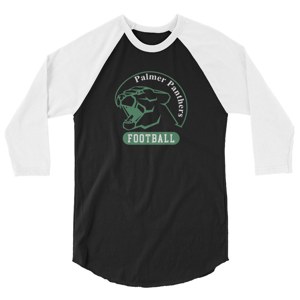 Palmer Football 3/4 sleeve raglan shirt