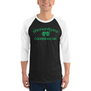 St Patricks Day Shenanignas 3/4 sleeve raglan shirt