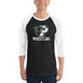 Palmer Wrestling 3/4 sleeve raglan shirt