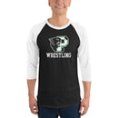 Palmer Wrestling 3/4 sleeve raglan shirt