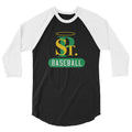 Camisa de béisbol con mangas raglán 3/4 de SPCYO