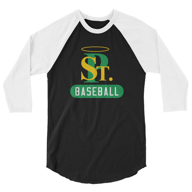 Camisa de béisbol con mangas raglán 3/4 de SPCYO