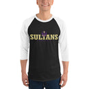 SSF 3/4 sleeve raglan shirt Sultans
