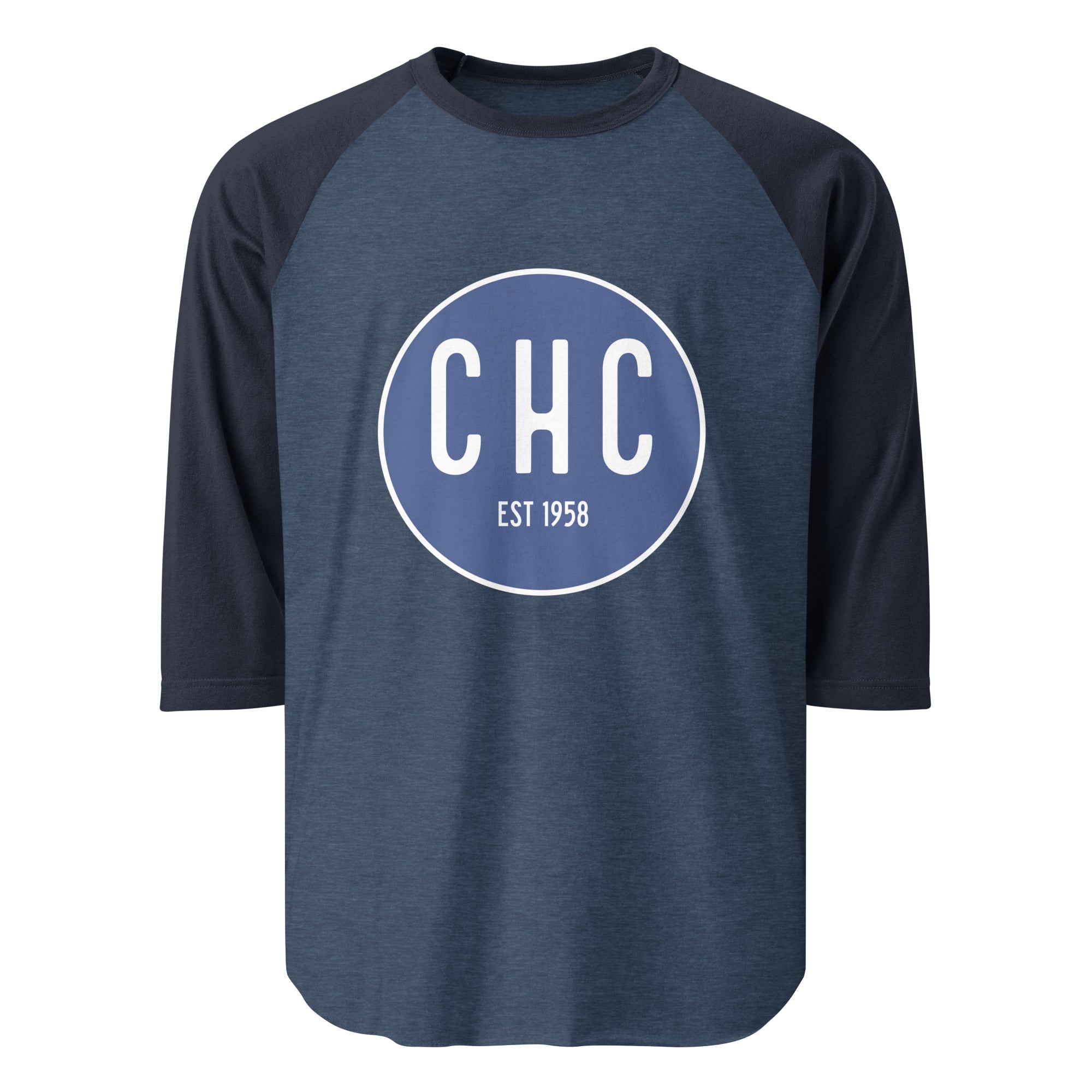 CHC EST1958 3/4 sleeve raglan shirt