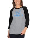Twisters Thin Ice 3/4 sleeve raglan shirt