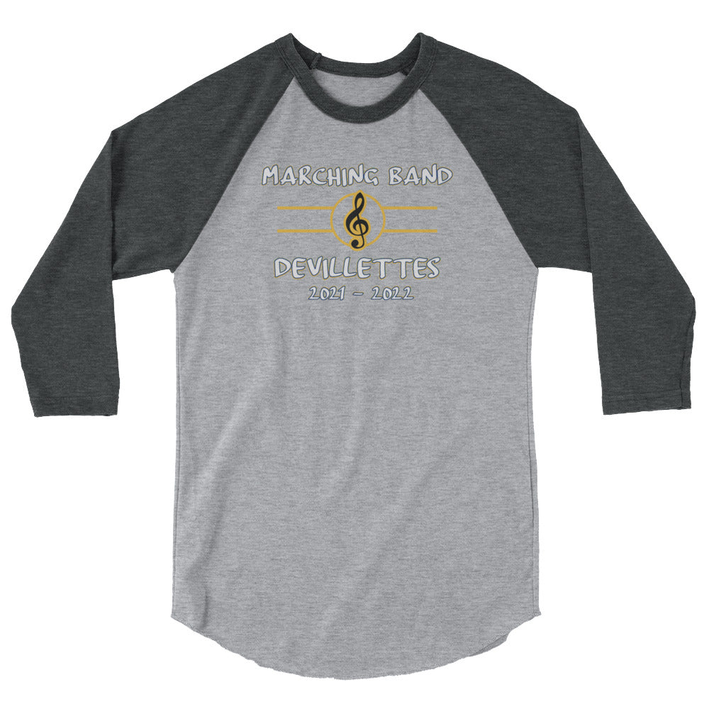 Devillettes 3/4 sleeve raglan shirt