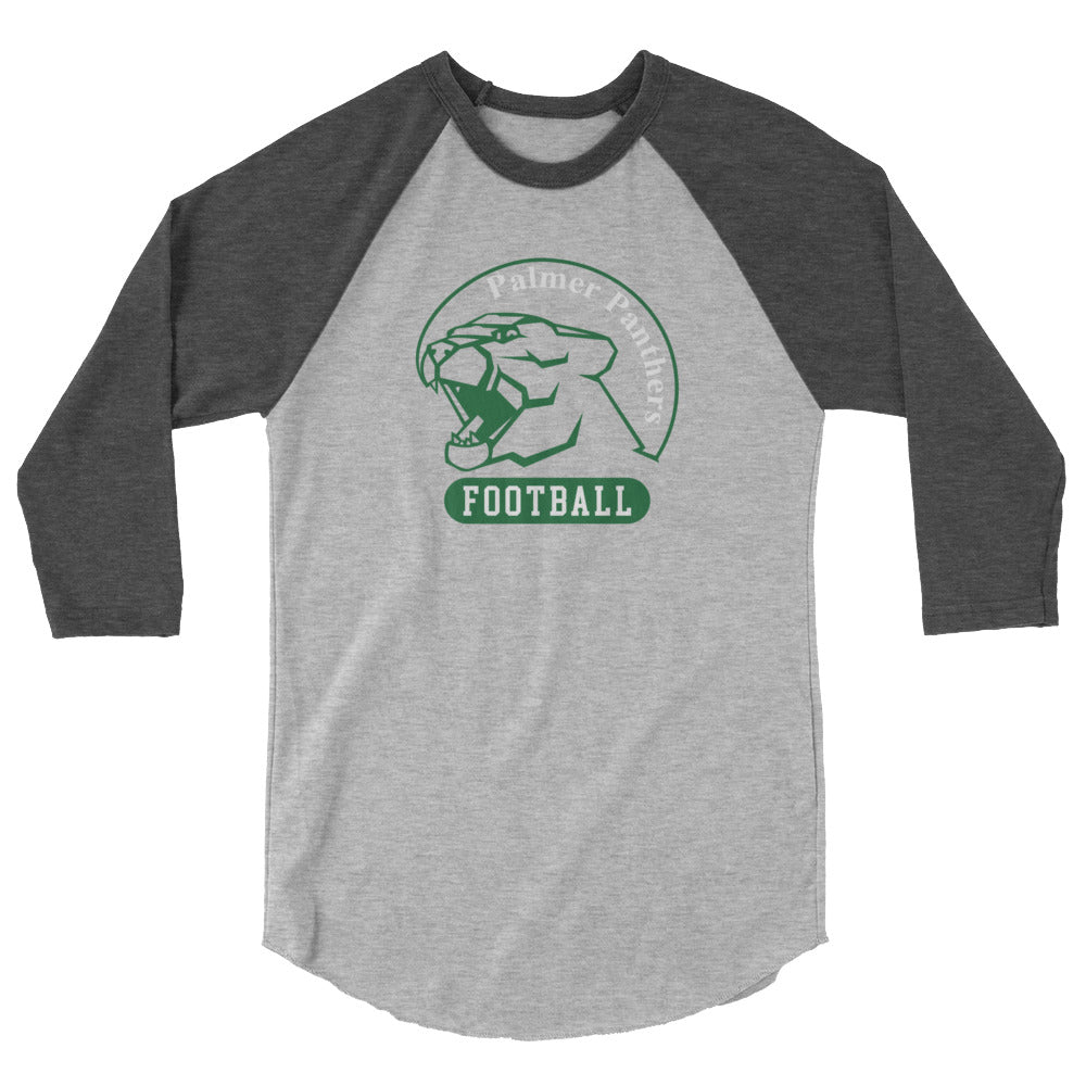 Palmer Football 3/4 sleeve raglan shirt