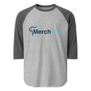 Merchlink 3/4 sleeve raglan shirt